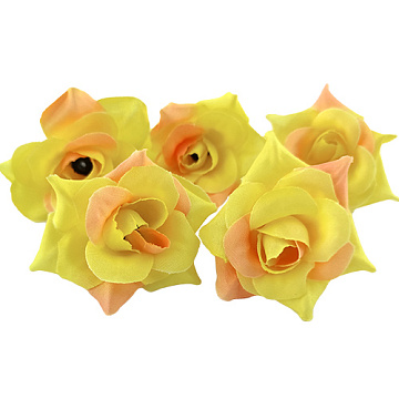 Miniatur-Rosenblüte, Sonnig mit Rosa, 1St