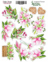 Набор наклеек (стикеров) 12 шт Spring blossom #010