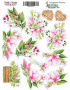 Kit of stickers 12 pcs Spring blossom #010