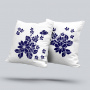 Stencil for decoration XL size (30*30cm), Bunch of clematis #014 - 2