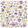 Double-sided scrapbooking paper set Floral Sentiments 12” x 12" (30.5cm x 30.5cm), 10 sheets - 11