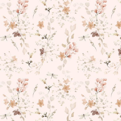 лист двусторонней бумаги для скрапбукинга miracle flowers #63-01 30,5х30,5 см - 2