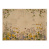 лист крафт бумаги с рисунком botanical backgrounds #03, 42x29,7 см