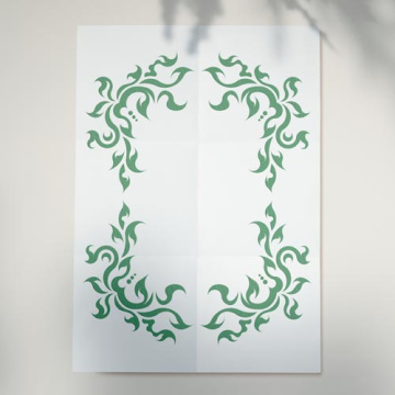 Stencil for crafts 15x20cm "Openwork photo frame 2" #122 - 2 Stencil for crafts 15x20cm "Openwork photo frame 2" #122 - 2