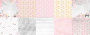 Double-sided scrapbooking paper set Say Yes 8"x8", 10 sheets - 0