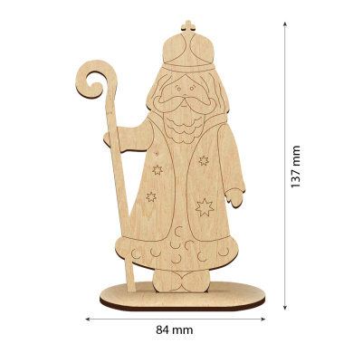 Wooden blank for decorating #555 - 2