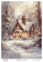 Decoupage card #0650, 21x29,7 cm
