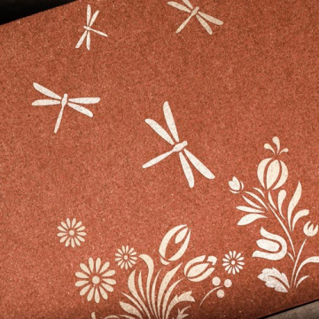 Stencil for crafts 15x20cm "Spring Rhapsody" #113 - 2 Stencil for crafts 15x20cm "Spring Rhapsody" #113 - 2