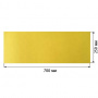 Piece of PU leather Yellow, size 70cm x 25cm - 0