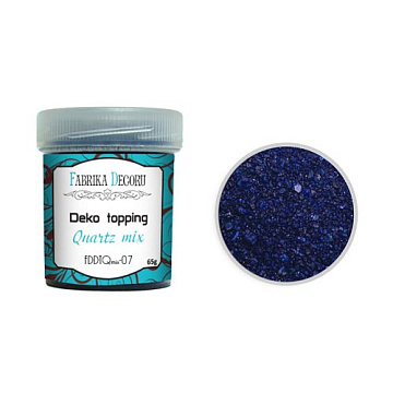 Deco-topping quartz mix Lapis lazuli 40 ml