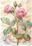 Decoupage card #0852, 29,7x42cm