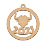 Baza do dekorowania "Symbol roku 2021" #324