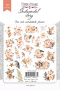 Set of die cuts Sentimental story, 58 pcs - 0