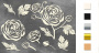 Spanplatten-Set "Blumenstimmung" #136
