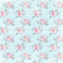Double-sided scrapbooking paper set Shabby garden 12"x12" 10 sheets - 2