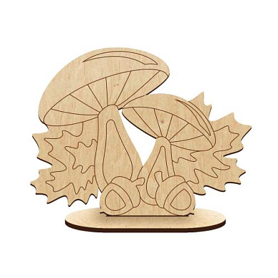 figurine for painting and decorating #544 "two mushrooms"