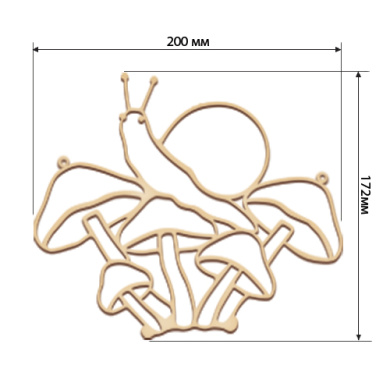 набор арт витраж "улитка на грибах", для витражной живописи по номерам - 2 набор арт витраж "улитка на грибах", для витражной живописи по номерам - 2