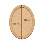 Art board Ellipse, 20cm х 30cm - 0