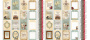 Double-sided scrapbooking paper set Family Heritage 12"x12", 10 sheets - 11