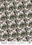 Arkusz kalki z nadrukiem, Deco Vellum, „Wild Orchid”, format A3 (11,7" х 16,5")
