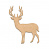  Art board Deer 20х25 cm