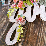 НЕЖНЫЙ ХОЛСТ "BABY GIRL" - фото