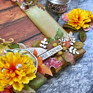 ДЕКОР ОСІННЬОЇ РАМКИ ДЛЯ ФОТО З КОЛЕКЦІЄЮ BRIGHT AUTUMN - фото