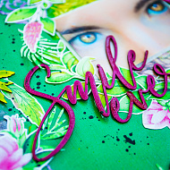 Цветной фон и яркие элементы - легко. Вдохновение от Ксении Ли - фото