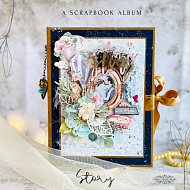 Aquaitance & First Inspiration by Kirti Gupta | A Scrapbook album featuring Walking on the clouds Scrapbook Paper Collection By Fabrika Decoru - фото Aquaitance & First Inspiration by Kirti Gupta | A Scrapbook album featuring Walking on the clouds Scrapbook Paper Collection By Fabrika Decoru - фото