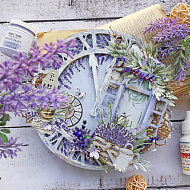 Декорируем АРТ БОРД "Часы в стиле Прованс". МАСТЕР-КЛАСС. - фото