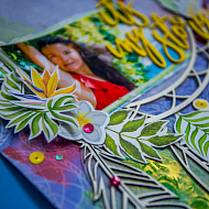 Совмещаем несовместимое: яркое «бохо» и тропики. Видео процесс: Страница «It’s my story» - фото