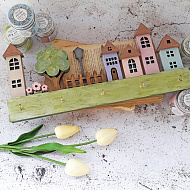 Декоруємо заготовку ключниці. - фото