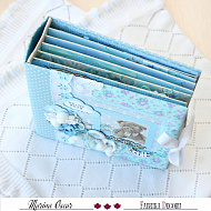 Скрапальбом для малыша из SHABBY BABY BOY REDESIGN - фото Скрапальбом для малыша из SHABBY BABY BOY REDESIGN - фото