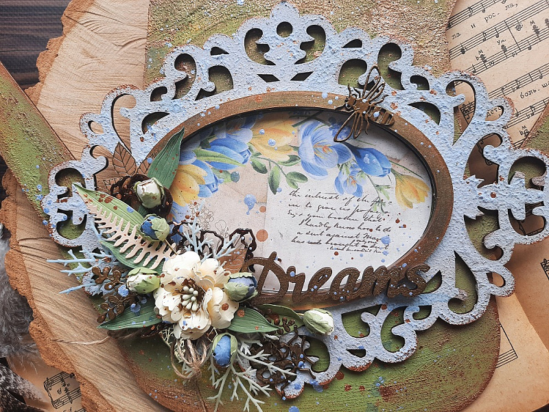Vintage Photo Frame. Tutorial - фото Vintage Photo Frame. Tutorial - фото