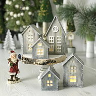 Чарівні будиночки для зимового декорування оселі - фото