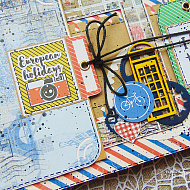 Travel-альбом "Чемодан" из коллекции European Holidays от Юлии MITRA. - фото