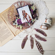 Вдохновение. Ловец снов или декоративная подвеска!? - фото