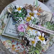 Декорування подарункової коробки - фото