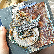 Мини-альбом в мужском стиле. Вдохновение от Елены Ющенко. - фото Мини-альбом в мужском стиле. Вдохновение от Елены Ющенко. - фото