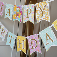 Декор ко дню рождения своими руками. Мастер-класс. - фото