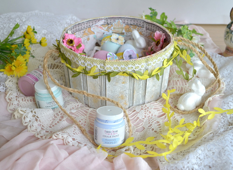 Handmade Easter Basket - фото Handmade Easter Basket - фото
