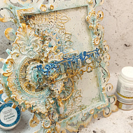 Декорування ажурної рамочки. Натхнення від Олени Ющенко. - фото