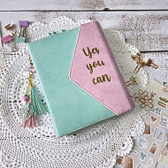 ЧАРІВНИЙ ТА НІЖНИЙ ПЛАНЕР-КЛАТЧ "YES YOU CAN" - фото