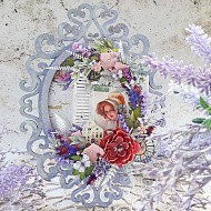 Рамочка в стилі Прованс з колекції  "Journey to Provence". - фото