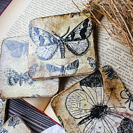 Основы декупажа. Делаем винтажные подстаканники - фото