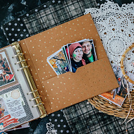 Альбом на кольцевом механизме. Мастер класс. - фото