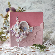 Альбом першого року життя для дівчинки з колекції "BELIEVE IN MIRACLE" - фото