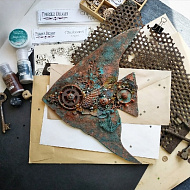 АРТБОРД "РЖАВАЯ РЫБА" ОТ АЛЕНКИ MOGIART - фото