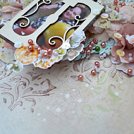 Весеннее панно фоторамка - фото