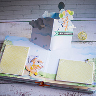 Поп-ап миник с лисичками от Светы Лисицыной - фото